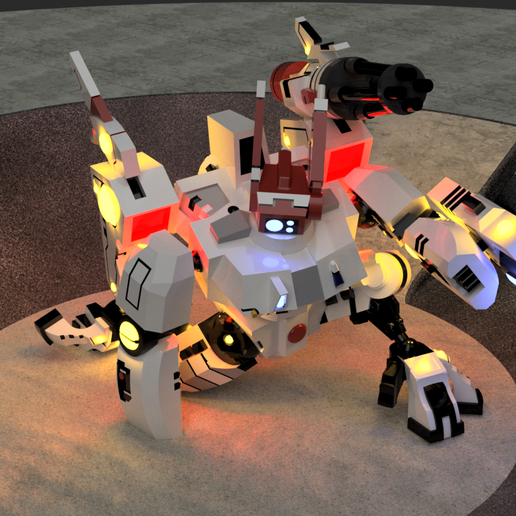 ⚔ 2PI XV8 PHILOSOPHICAL WARRIOR・Free 3D File for ・Cults